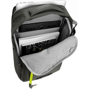 Timbuk2 Division Carrying Case (Backpack) for 15" Notebook - Eco Titanium - Water Resistant Bottom - Nylon Body - Shoulder