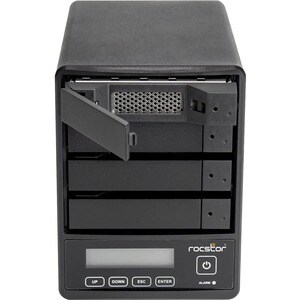 Rocstor Rocpro U35 USB Type-C Desktop RAID Storage - Rocstor Rocpro U35 Professional Desktop RAID - 16TB (4x4TB) HDD Insta