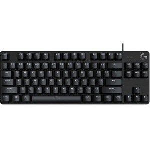 Logitech G G413 Rugged Gaming Keyboard - Cable Connectivity - USB 2.0 Interface - LED - English (US) - QWERTY Layout - Bla