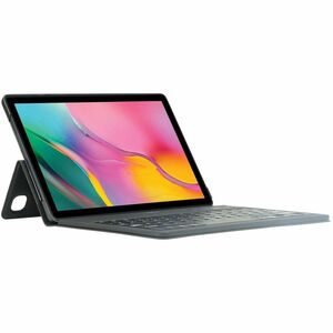 Housse/Clavier MOBILIS Origine - Folio Style pour 26,7 cm (10,5") Samsung Galaxy Tab A8 Tablette - Français Clavier - Noir