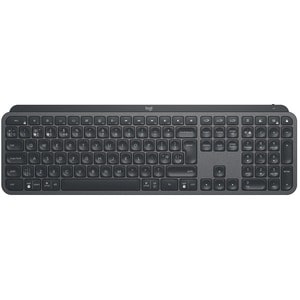 Logitech MX Keys for Business Keyboard - Wireless Connectivity - English (UK) - QWERTY Layout - Graphite - MX Keyswitch - 