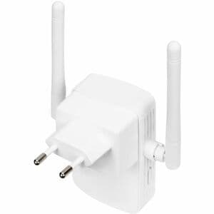 Assmann DN-7072 Single Band IEEE 802.11b/g/n 300 Mbit/s Wireless Range Extender - 2.40 GHz - External - 1 x Network (RJ-45