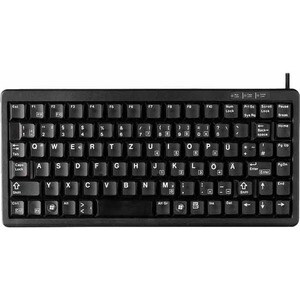 CHERRY Ultraslim G84-4100 POS-Tastatur - 83 Taste(n) - USB, PS/2 - Schwarz