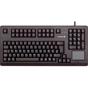 CHERRY TouchBoard G80-11900 Keyboard - Cable Connectivity - USB Interface - TouchPad - English (US) - Black - Mechanical/M