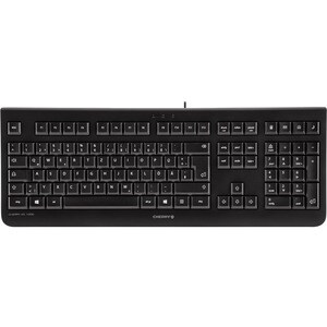 Teclado CHERRY KC 1000 - Cable Conectividad - USB 2.0 Interfaz - Español - QWERTZ Diseño - Negro - 109 Tecla Calculadora, 