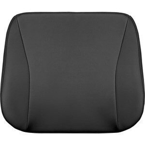 AKRACING Foot Stool - Black PU Leather, High Density Foam (HDF) Seat - Black Frame - 5-star Base