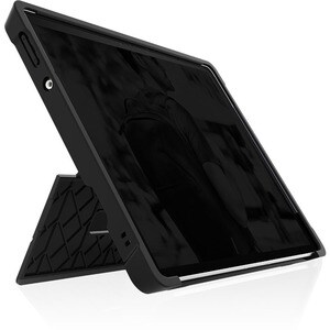 STM Goods Dux Shell for Surface Pro 8 - For Microsoft Surface Pro 8 Tablet - Textured Bumper - Black - Drop Resistant - Th