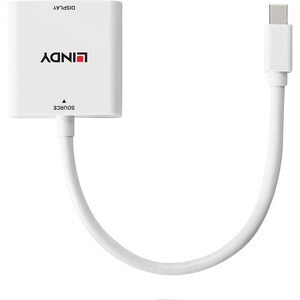 LINDY Signalwandler - Acrylnitril-Butadien-Styrol (ABS) - 1920 x 1200 - DVI-Ausgang