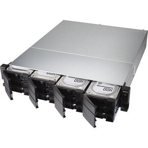 QNAP TS-H1886XU-RP-R2-D1622-32G SAN/NAS Storage System - Xeon D-1622 Quad-core (4 Core) 2.60 GHz - 18 x HDD Supported - 0 