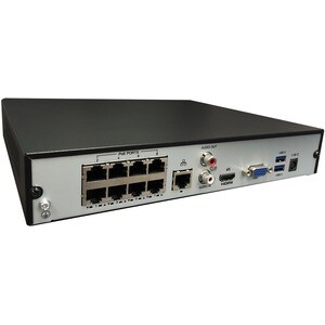 Gyration 8-Channel Network Video Recorder With PoE - 6 TB HDD - Network Video Recorder - HDMI - 4K Recording