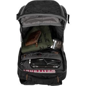 Urban Armor Gear Cover Case (Backpack) for 16" Notebook - Black Midnight Camo - Weather Resistant - Shoulder Strap, Chest 