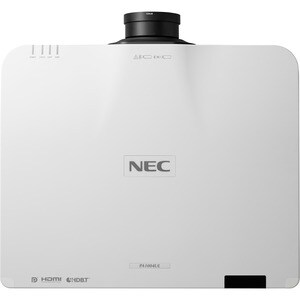 NEC Display PA1004UL 3D Ready 3LCD Projector - 16:10 - White - 1920 x 1200 - Front, Ceiling - 1080p - 20000 Hour Normal Mo