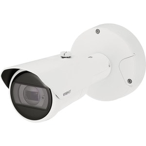 Wisenet XNO-C7083R 4 Megapixel Network Camera - Color - Bullet - White - 131.23 ft Infrared Night Vision - H.265, H.264, M