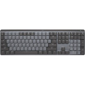 Logitech Master Keyboard - Wireless Connectivity - USB Interface - English (UK) - QWERTY Layout - Graphite - Mechanical/MX