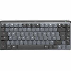 Logitech MX Mechanical Mini Teclado - Sem fios Conectividade - USB Interface - Inglês (EUA) - QWERTY Layout - Grafite - Me