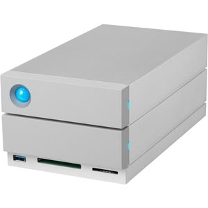 Seagate 2big Dock 2 x Gesamtzahl Einschübe DAS-Speichersystem - 40 TB HDD - 40 TB Installierte HDD-Kapazität - Thunderbolt 3