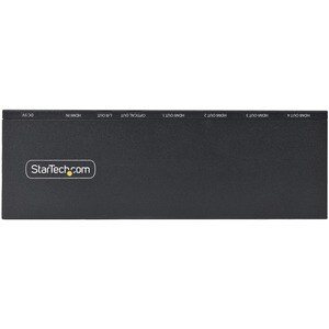 StarTech.com Splitter HDMI 4K con 4 Porte - Sdoppiatore HDMI 2.0 4K 60Hz 1 In e 4 Out - HUB HDMI 4K con Scaler Integrato -