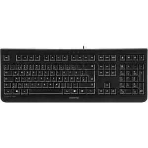 CHERRY KC 1000 Keyboard - Cable Connectivity - USB Interface - Italian - QWERTZ Layout - Black - 105 Key(s) - Calculator, 