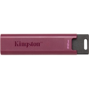 Kingston DataTraveler Max DTMAXA 256 GB USB 3.2 (Gen 2) Type A Flash Drive - Red - 1000 MB/s Read Speed - 900 MB/s Write S