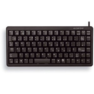 CHERRY Ultraslim G84-4100 POS Keyboard - 83 Key(s) - USB, PS/2 - Black