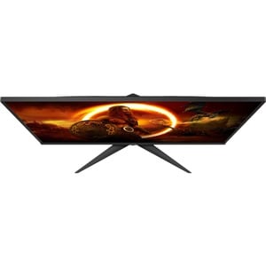 AOC AGON 24G2SPAE/BK 24" Class Full HD Monitor LCD para gaming - 16:9 - Preto, Vermelho - 60.5 cm (23.8") Viewable - Tecno