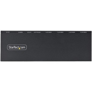 StarTech.com Signalverteiler - Metall - 3840 × 2160 - 1 x HDMI Ein - 4 x HDMI Aus - USB