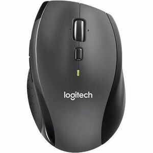 Logitech Marathon M705 Mouse - Full-size Mouse - Optical - Wireless - Radio Frequency - 2.40 GHz - Black - USB - 1000 dpi 