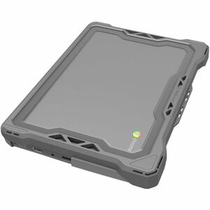 MAXCases Extreme Shell-F Slide Case for Dell 3100/3110 Chromebook 2:1 Convertible 11.6" (Gray/Clear) - For Dell Chromebook