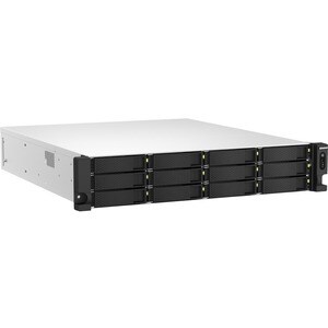 QNAP TS-h1887XU-RP-E2334-16G 18 x Gesamtzahl Einschübe SAN/NAS-Speichersystem - 5 GB Größe Flash-Speicher Xeon E-2334 Quad