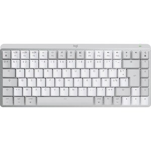 Logitech MX Mechanical Mini Keyboard - Wireless Connectivity - USB Type C Interface - LED - English (UK) - QWERTY Layout -