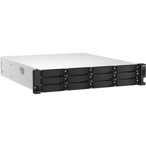 QNAP TS-h1887XU-RP-E2334-16G 18 x Total Bays SAN/NAS Storage System - 5 GB Flash Memory Capacity Xeon E-2334 Quad-core (4 