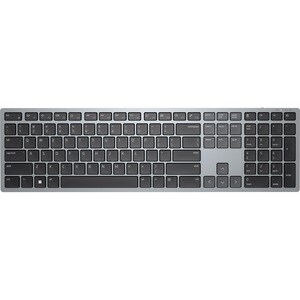 Dell KB700 Keyboard - Wireless Connectivity - USB Interface - Hungarian - QWERTZ Layout - Black, Grey - Scissors Keyswitch