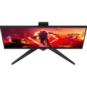 AOC AGON AG275QXN 27" Class WQHD Monitor LCD para gaming - 16:9 - Preto, Vermelho - 68.6 cm (27") Viewable - Alinhamento v