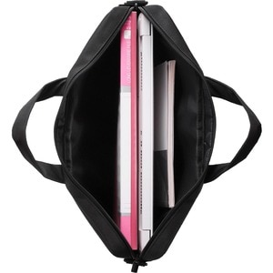 V7 Essential CTK14-BLK Carrying Case (Briefcase) for 35.8 cm (14.1") Notebook - Black - RFID Resistant, Weather Resistant 
