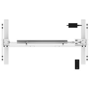 Digitus Tabelle Base - Weiß Basis - Höhenverstellbar - 1215 mm Höhe x 1350 mm Breite x 500 mm Tiefe