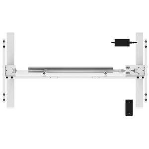 Digitus Tabelle Base - Weiß Basis - Höhenverstellbar - 1215 mm Höhe x 1350 mm Breite x 500 mm Tiefe