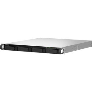 Sistema di memorizzazione SAN/NAS QNAP TS-464U-RP-8G - 4 x Vani totali - 4 GB Capacità memoria Flash Celeron Quad core (4 