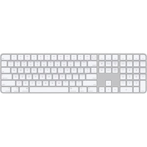 Apple Magic Keyboard - Wired/Wireless Connectivity - Lightning Interface - English (US) - White - Bluetooth Multimedia Hot