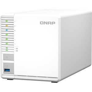 QNAP TS-364-8G 3 x Gesamtzahl Einschübe SAN/NAS-Speichersystem - 5 GB Größe Flash-Speicher Celeron N5095 Quad-Core - 8 GB 