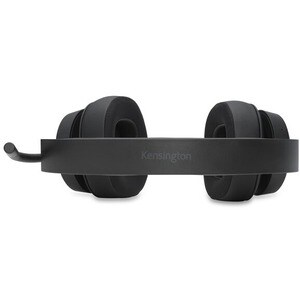 Kensington H3000 Kabellos Über das Ohr, Kopfbügel Stereo Headset - Schwarz - Google Assistant, Siri - Binaural - Geschloss
