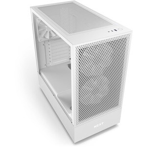 NZXT H5 Flow Computer Case - ATX Motherboard Supported - Mid-tower - Galvanized Cold Rolled Steel (SGCC), Tempered Glass -