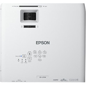 Epson PowerLite L210W 3LCD Projector - 16:9 - Ceiling Mountable - 1280 x 800 - Front - 20000 Hour Normal Mode - 30000 Hour