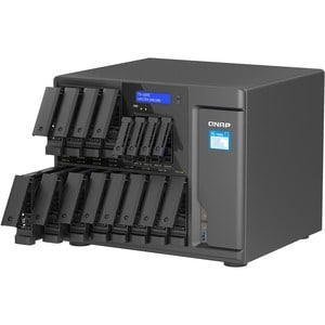 QNAP Turbo NAS TS-1655-8G SAN/NAS Storage System - 1 x Intel Atom C5125 Octa-core (8 Core) 2.80 GHz - 12 x HDD Supported -