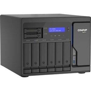 QNAP TS-H886-D1602-8G 8 x Total Bays SAN/NAS Storage System - 5 GB Flash Memory Capacity - Intel Xeon D-1602 Quad-core (4 