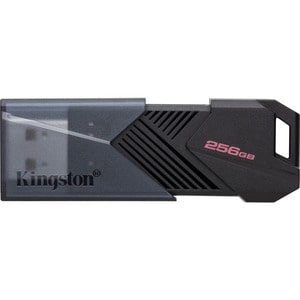 Lecteur flash Kingston DataTraveler Exodia DTXON - 256 Go - USB 3.2 (Gen 1) Type A - Noir mat