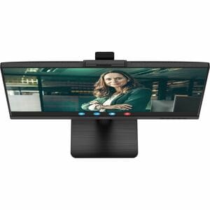 AOC 24P3QW 24" Class Webcam Full HD LED Monitor - 16:9 - Black - 60.5 cm (23.8") Viewable - In-plane Switching (IPS) Techn