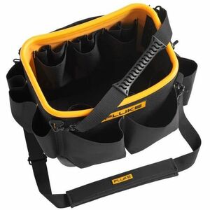 Fluke TB25 Carrying Case Rugged (Bucket) Tools - Black - Damage Resistant, Water Proof Bottom - Polyester, Polyvinyl Chlor