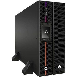 Liebert UPS Online de Dupla Conversão - 10 kVA/10 kW - 5U Montável sobre rack - 3 Hora Recharge - 3.60 Minuto Stand-by - 2