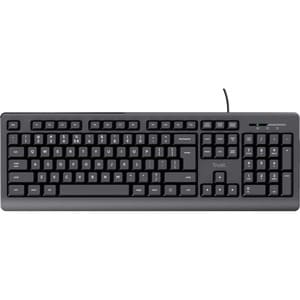Trust - Clavier filaire grand format avec touches silencieuses et conception étanche PRIMO