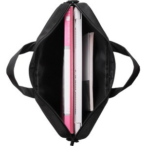 Sacoche de transport V7 Essential CTK14-BLK - Briefcase Style pour 35,8 cm (14,1 ") Ordinateur Portable - Noir - RFID prot